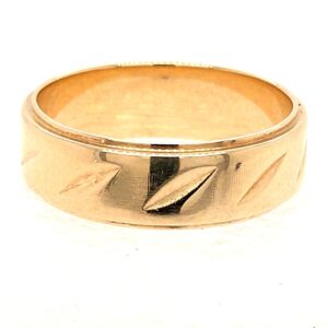 14K Y Gold 6mm Band