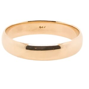 14 Karat Yellow Gold Estate Wedding Band